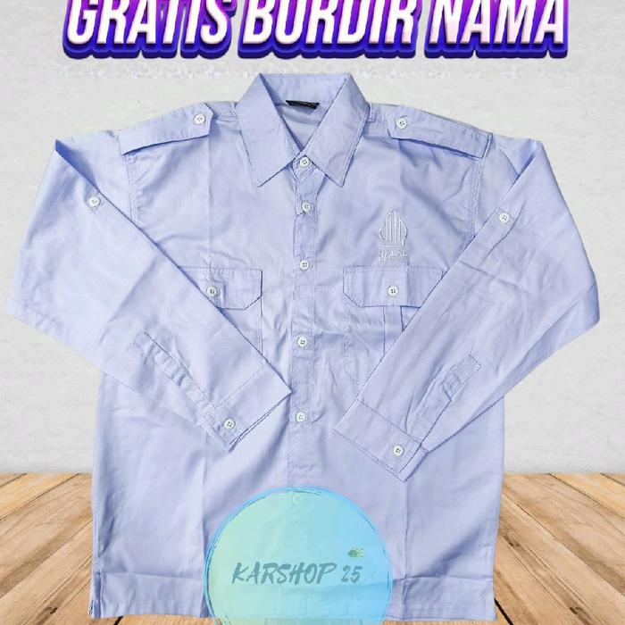 KEMEJA HALAL TERBARU SERAGAM PDH HALAL KEMEJA BORDIR HALAL ATASAN BAJU HALAL KEMEJA PUTIH HALAL SERA