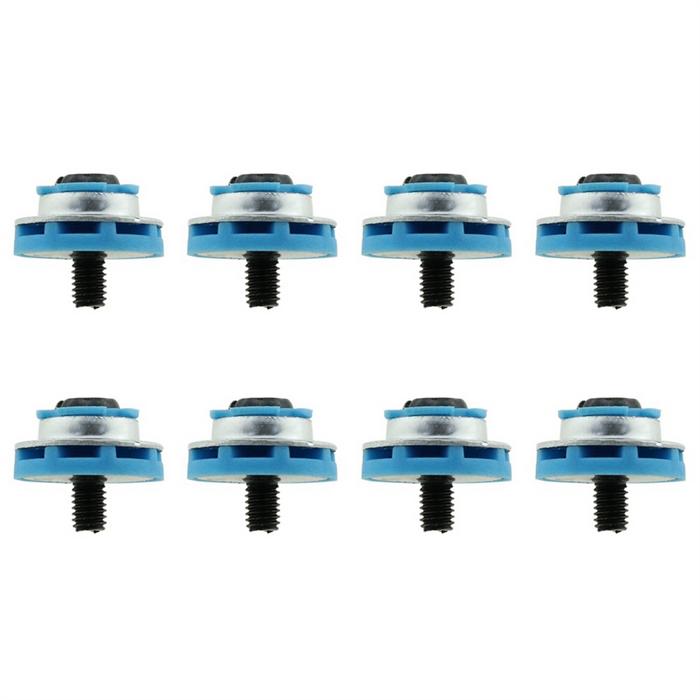 8Pcs Hard Drive Mounting Screws Isolation Grommet Mute Mounting Screws for HP 2.5 Inch HDD
