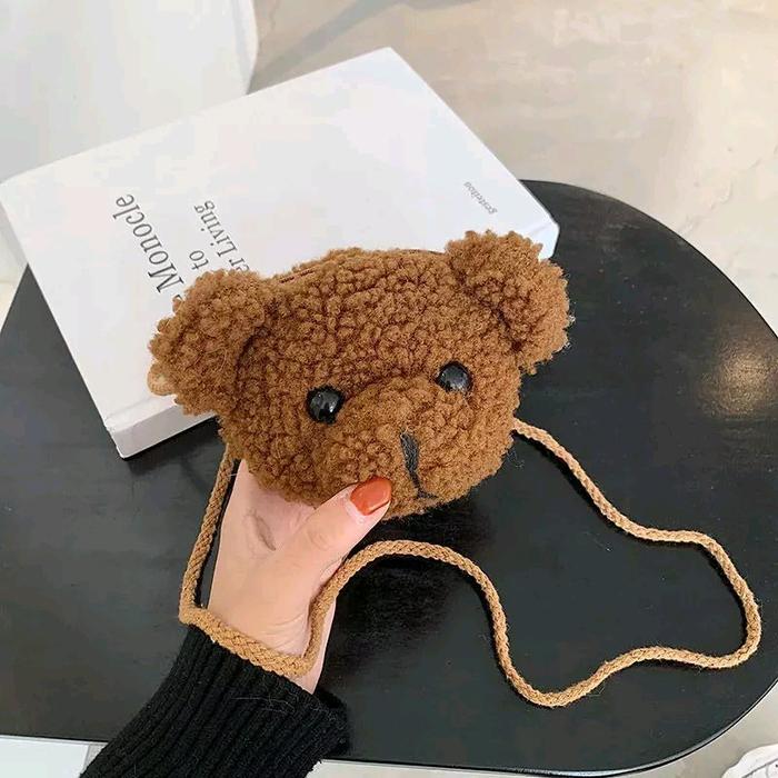Tas Selempang Boneka mini Teddy Bear / Tas selempang Wanita Boneka Mini Teddy
