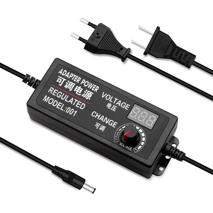 Adjustable Power Adapter AC to DC 3V-12V 3V-24V 9V-24V Universal
