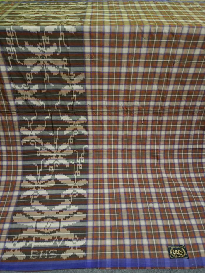 SARUNG BHS TKB COKLAT FULL SUTRA SPUNSILK 210\2