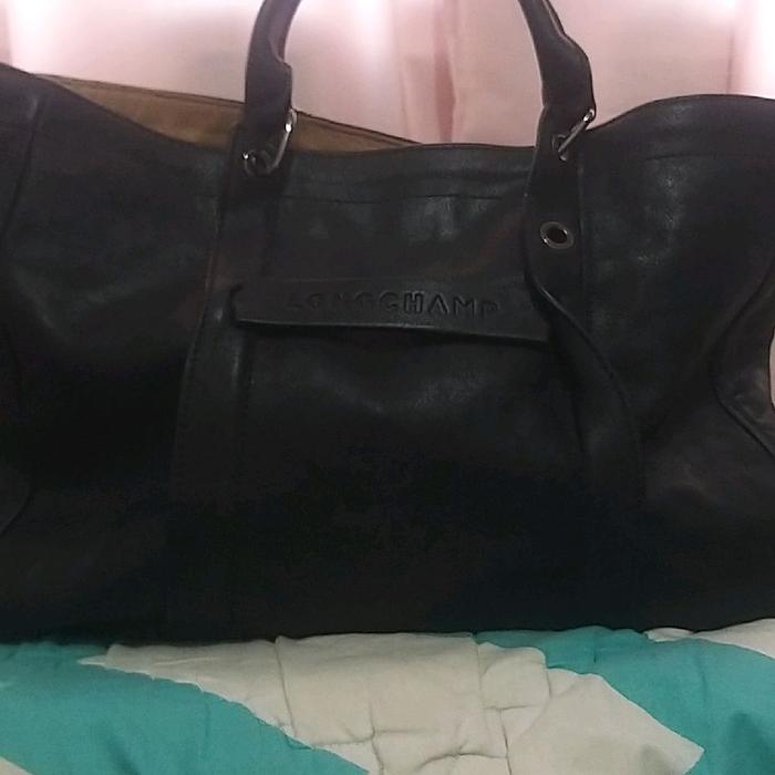 Preloved Longchamp Cuir Original
