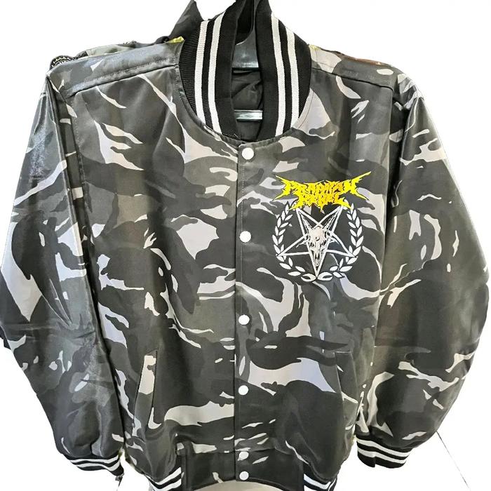 jaket army prapatan rebel Pria Tebal Distro Motif Casual Parasut Keren