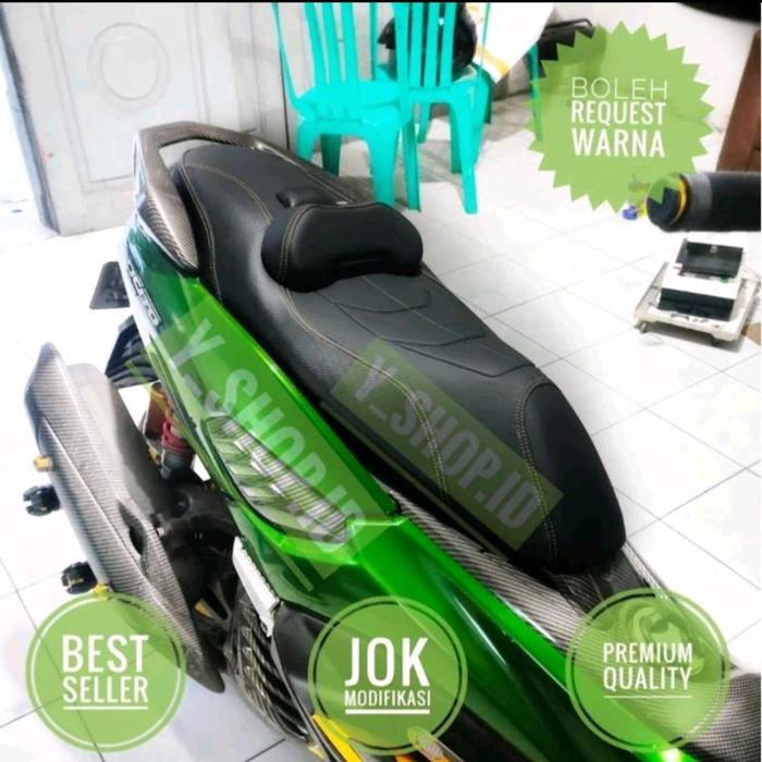 Sarung kulit Jok Motor Nmax 2020 Accesories Motor Modif Eropa Anti Rembes
