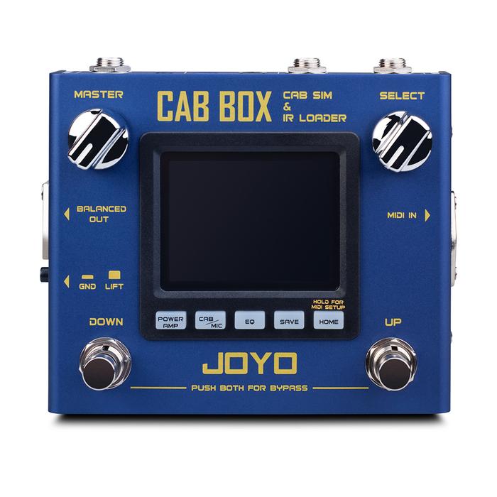 JOYO R-08 CAB BOX CABINET SIMULATOR+IR LOADER Multi Effect Pedal 128