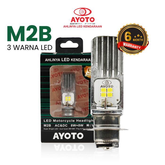 LAMPU MOTOR LED AYOTO M2B