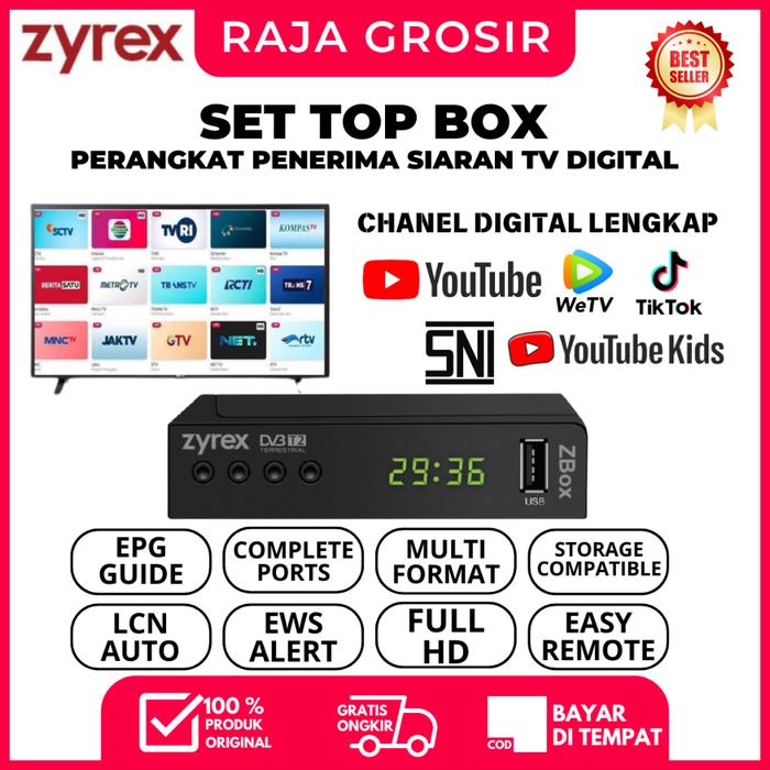 STB Nextron TR1000 SE Diskon Harga Grosir, Set Top Box TV Digital Berkualitas dengan Garansi Resmi