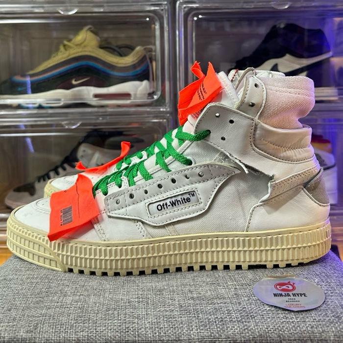 OFF WHITE COURT 3.0 HIGH TOP WHITE SNEAKERS , OFF WHITE COURT 3.0 HIGH TOP , OFF WHITE COURT WHITE ,
