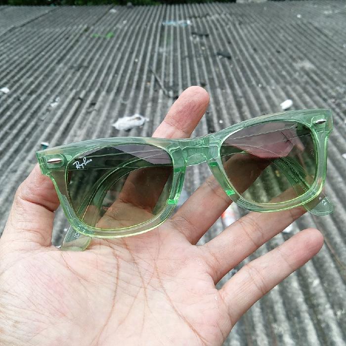 RAY-BAN WAYFARER RB 2140 POP MINT IC SIZE 50 LENSA G15 Sunglasses