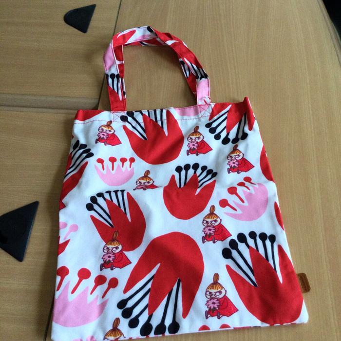 Tas recycle moomin tote bag