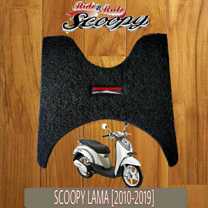 KARPET MOTOR MATIC SCOOPY LAMA KARBU 2010-2019 BAHAN NOMAD