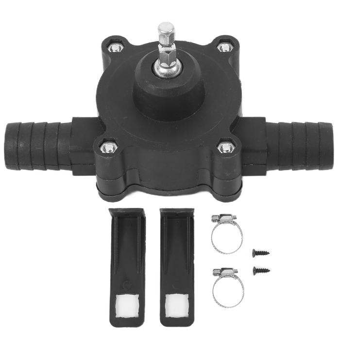 Drill Pump Portable Water Transfer Pump DC Pump with Bracket for