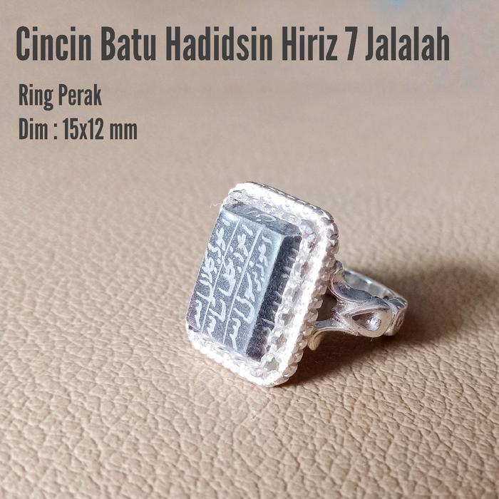 Cincin Batu Hadidsin Kuhne Hiriz 7 Jalalah