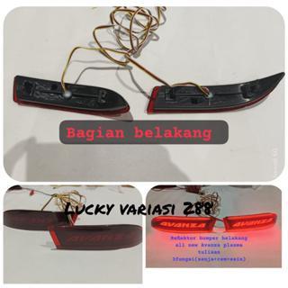 Lampu Reflector Bumper belakang/Lampu Mata kucing bumper bawah All New Avanza 2012-2024 Car Kabel