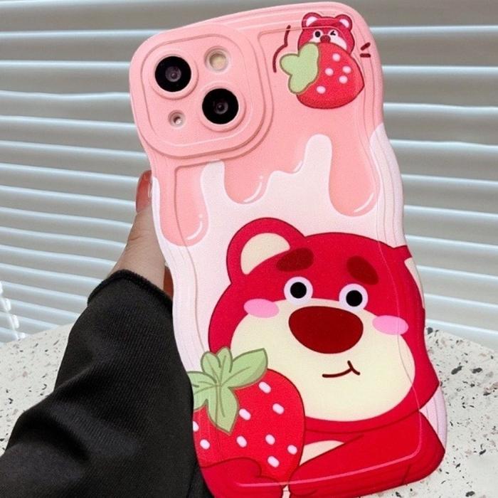 CASE COMPATIBLE FOR XIAOMI REDMI 4A 5A 6A 8 8A PRO 9A 9C 10A 10 10C CASING WAVE CURLY DISNEY LOTSO W
