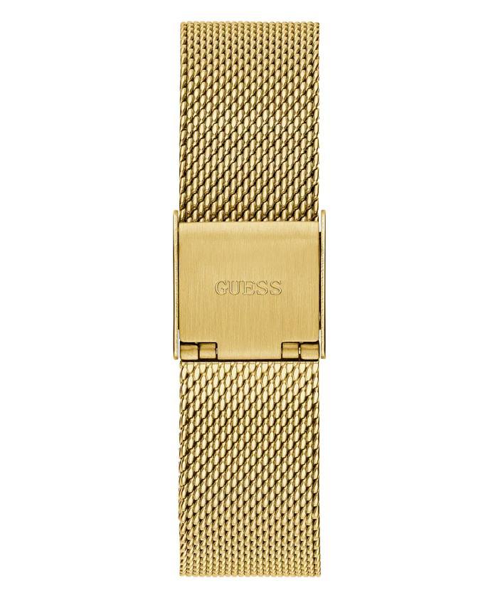 Guess Gw0354L2 Tapestry Jam Tangan Wanita Analog Mesh Gold