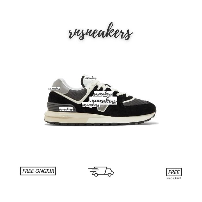 Sneakers nb 574 black white