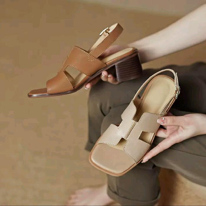 Sepatu Heels Wanita Hermess Sepatu Heels Premiumm004