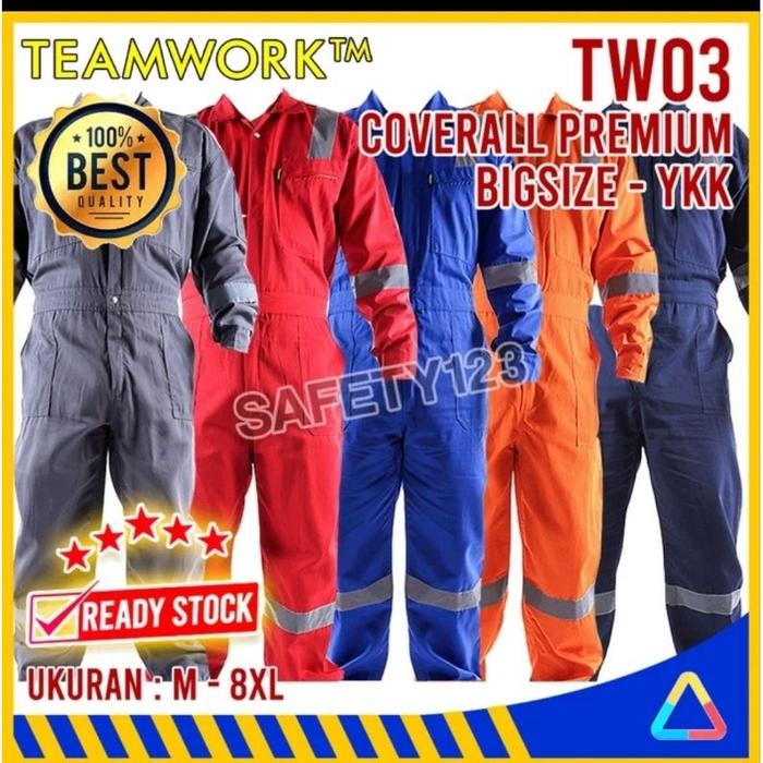 Weaack Teamwork TW03 Terusan Premium Coverall
