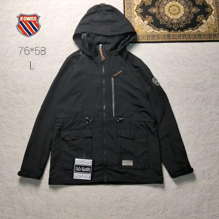 jaket parka outdoor kswiss original 100% size L