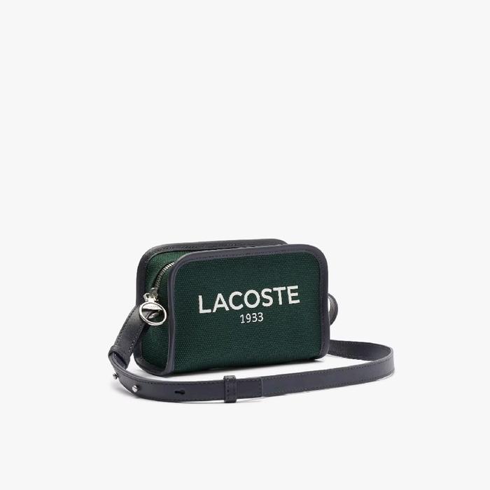 Lacoste Heritage Canvas Mini Shoulder Bag