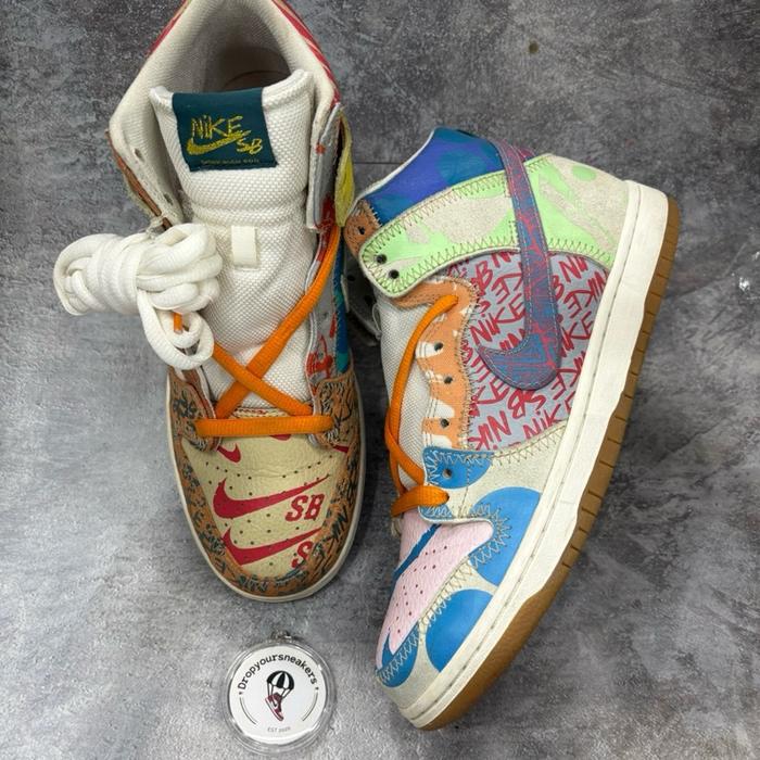 Nike SB Dunk Pro High Thomas Campbell What The Dunk 2017 (100% Authentic Original)