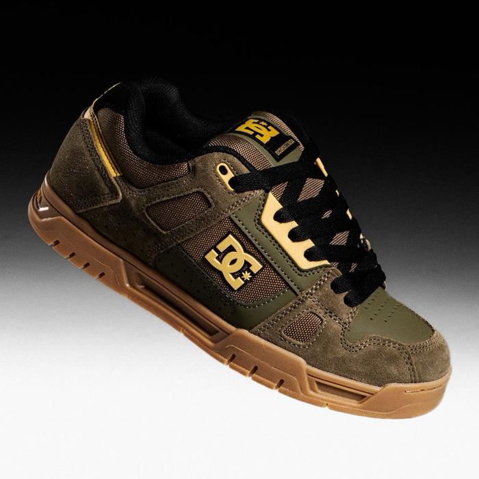 DC SSHOES STAG - DARK GREEN GUM ORIGINAL