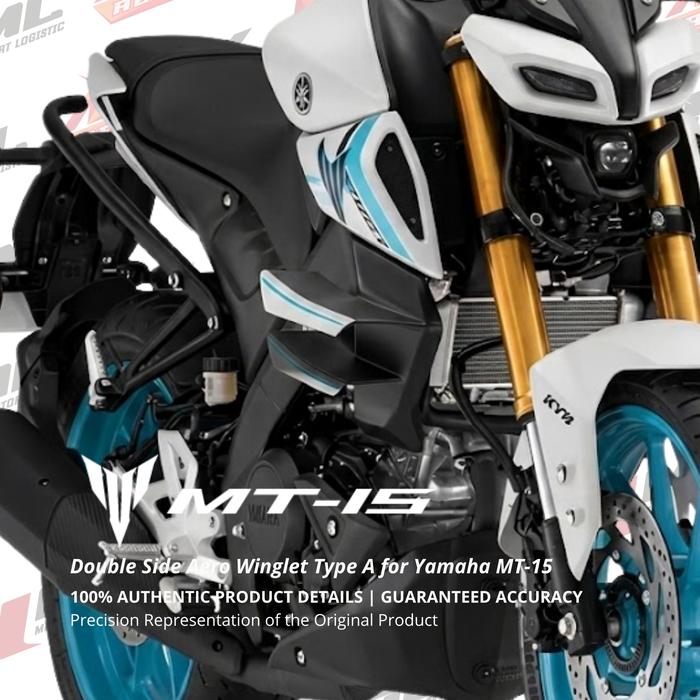 Double Side Aero Winglet Type A for Yamaha MT-15 | Apex Aeropart