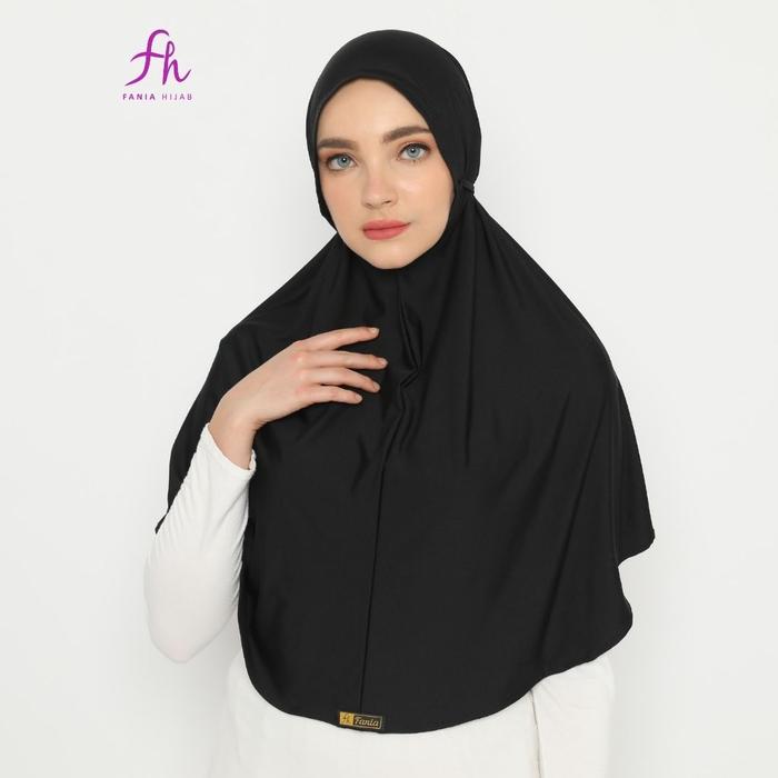 Bergo Instan Tali Lycra Premium Jilbab Rola