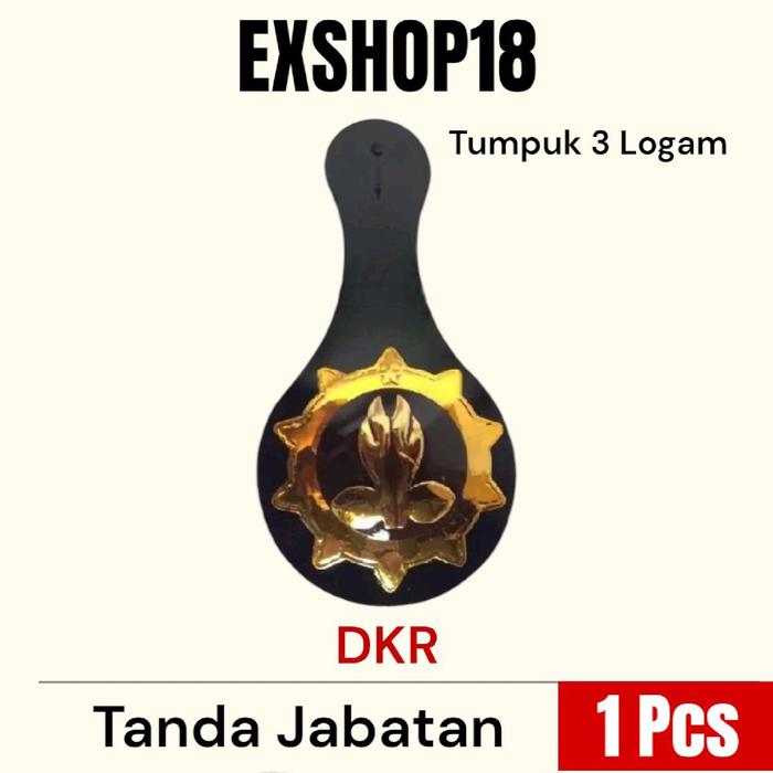 Tanda Jabatan Pramuka DKR Tumpuk / Tanjab Pramuka DKR Tumpuk Tumpuk Tebal