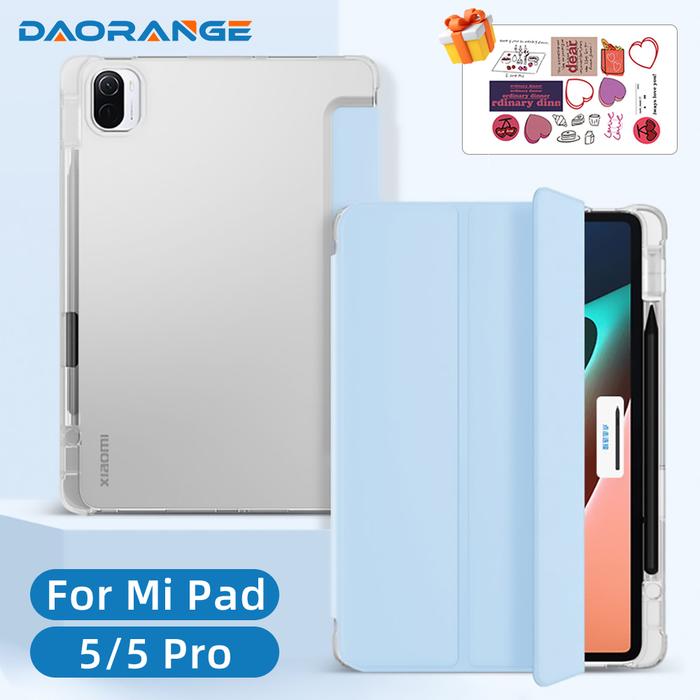 For Mi Pad 5 Silicone Case For 2021 Xiaomi Pad 5 Pro Cover For Xiaomi