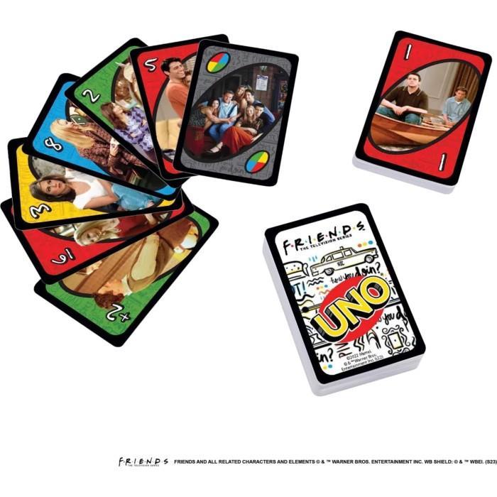 UNO Friends Card Game in Storage Tin