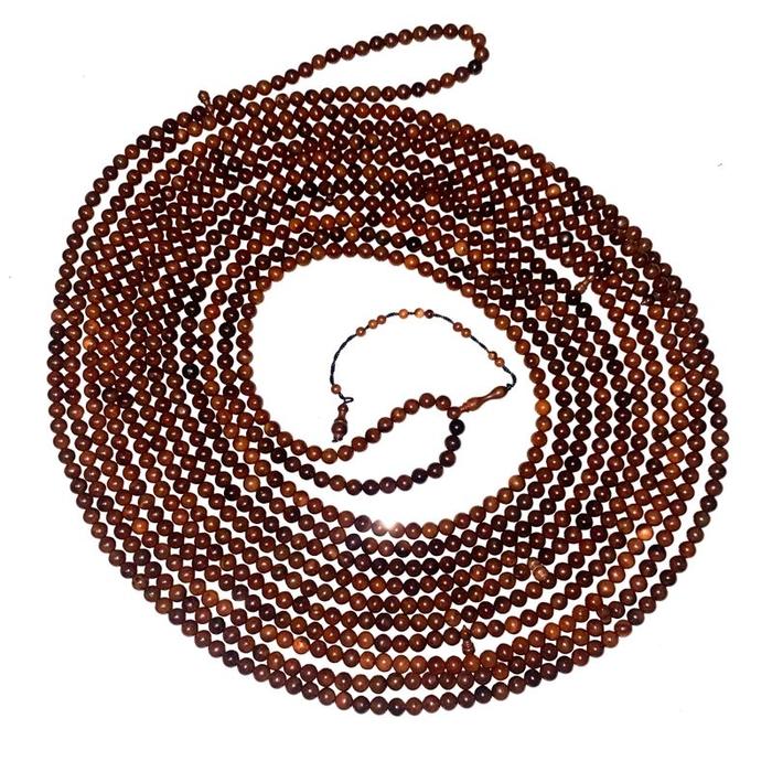 Tasbih kaokah kokah kokka kaukah 1000 butir bulat asli premium
