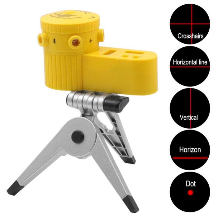 360 ° Infrared Laser Level Five Rays Laser Level Measurement Line