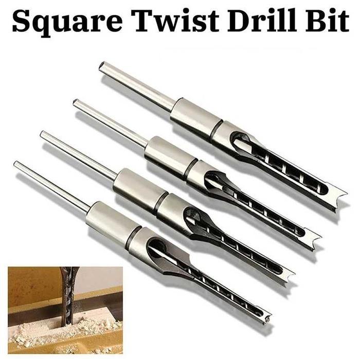 MATA BOR PAHAT BOR BOBOK Bor Persegi Kayu HSS Square Hole Drill