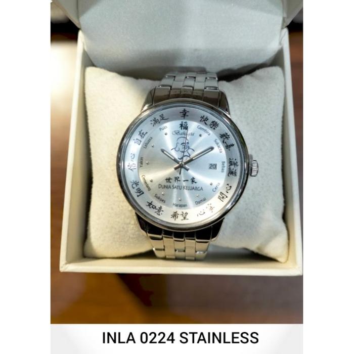 JAM BAHAGIA DMG INLA 0224 STAINLESS COWOK CEWEK