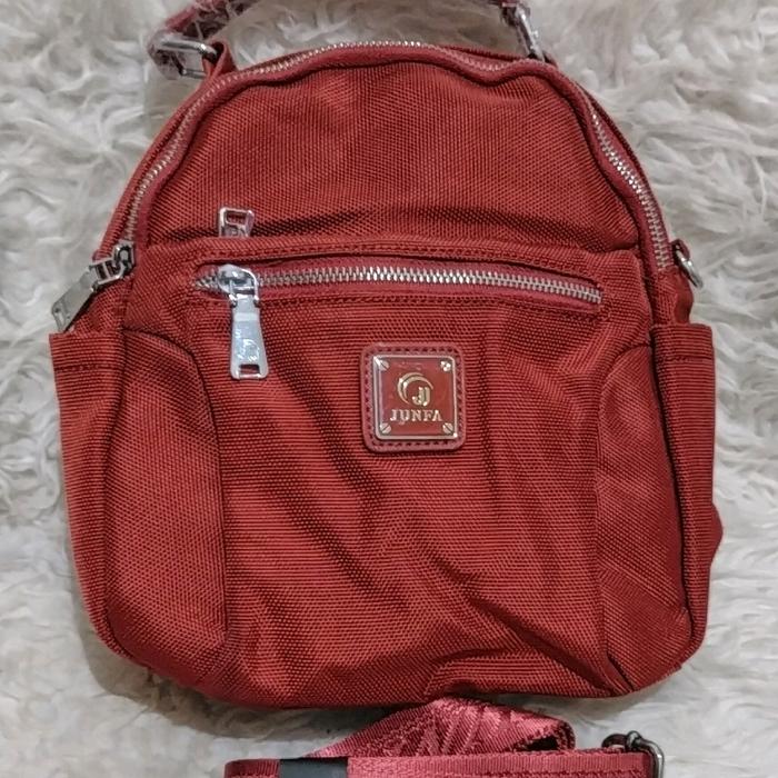 Tas Ransel Junfa 3 in 1 multifungsi Backpack Wanita