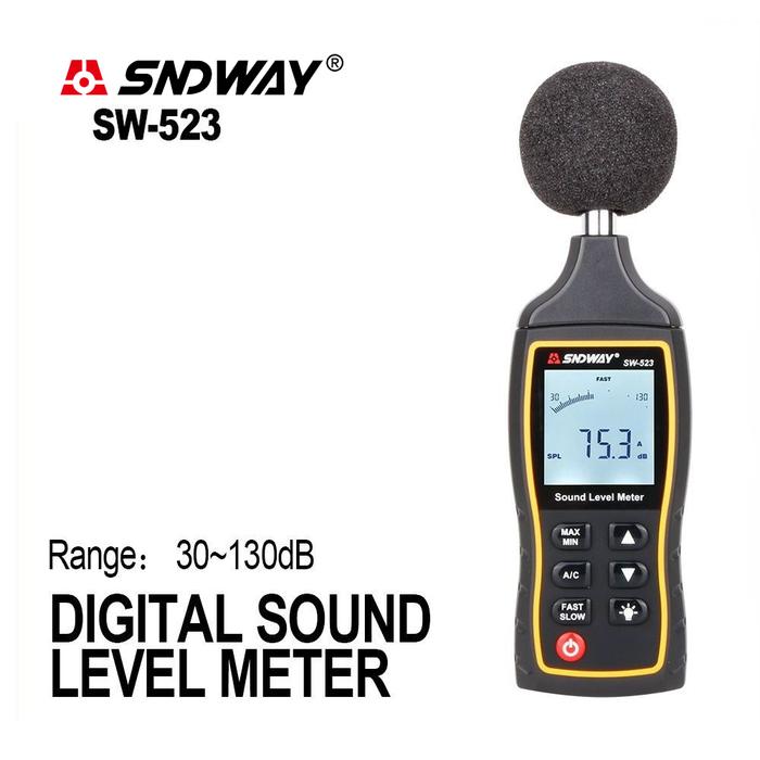 SNDWAY Sound level meters Digital handheld DB meter Noise meter