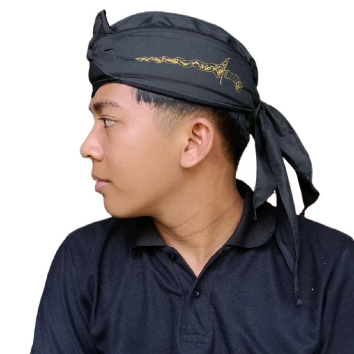 iket udeng blangkon sablon keris klewer