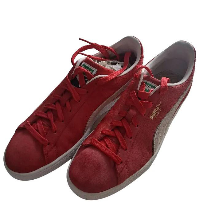PUMA Suede Classic XXI High Risk Red - White Casual Shoes Sneakers