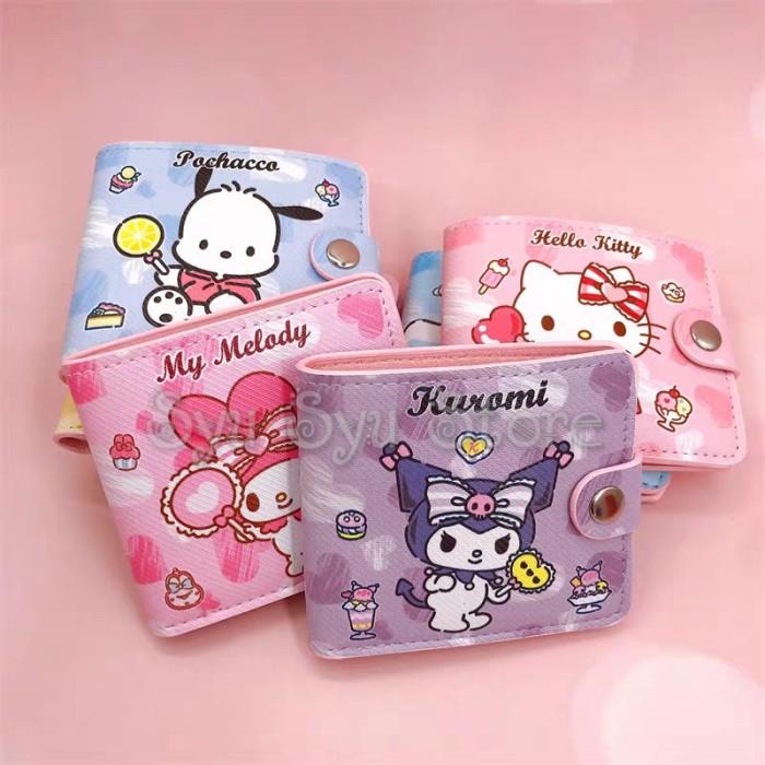 DOMPET KLIP HEART KUROMI MY MELODY CINNAMOROLL POCHACCO HELLO KITTY