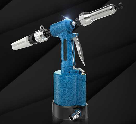 Three-Jaw Hydraulic Pneumatic air Riveter Gun, air rivet gun tools