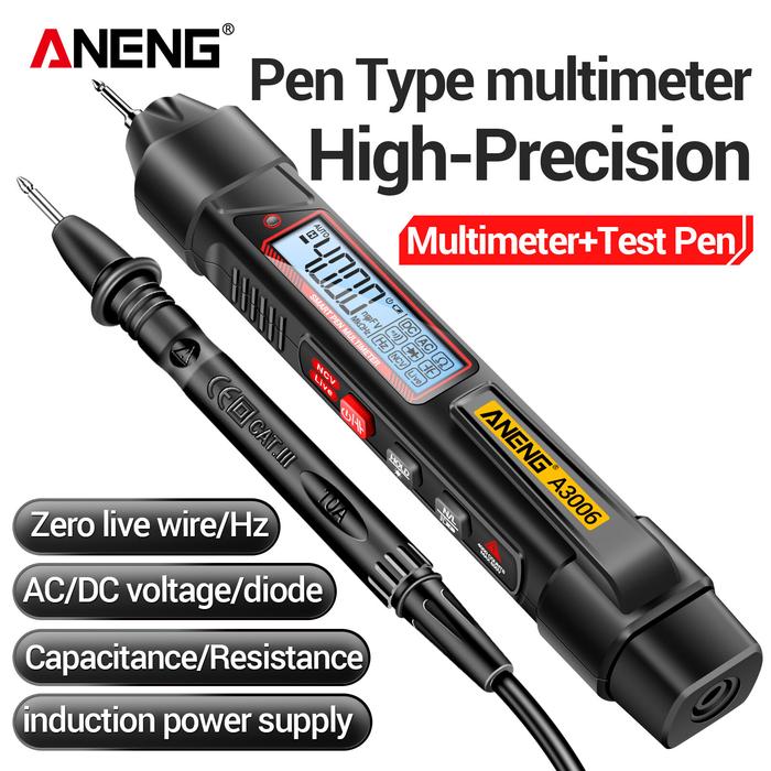 2024NEW ANENG A3006 A3006PRO Multifunctional Electric Digital Multimeter Pen Type for Simplified Ele