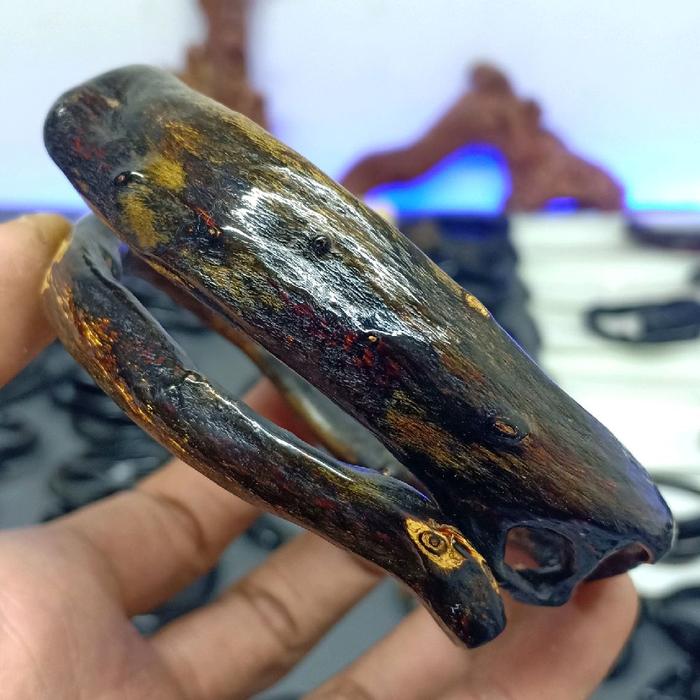 Gelang akar bahar brahma batik combong