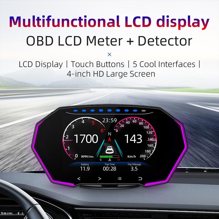 Auto OBD Hud Head Up Display Hud Obd2 Display Head-up Display Digital