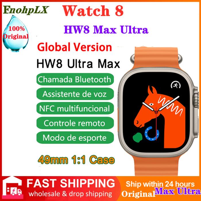 49mm 2023 1:1 Ultra 8 Smart Watch Men Smartwatch HW8 Ultra Max
