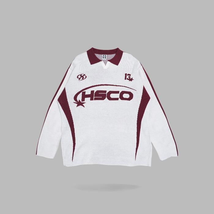 HSCO Oversized Knitwear Sweatshirt / Sweater Rajut - Plads 600Gsm