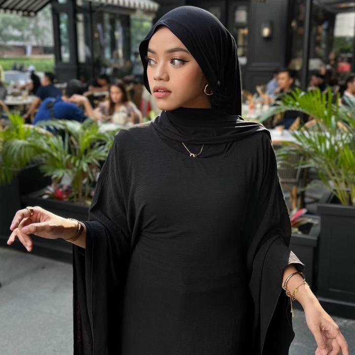 [LIV & LUXY] Ameera Kaftan Abaya Classy Premium x Dilla Collection Hijab