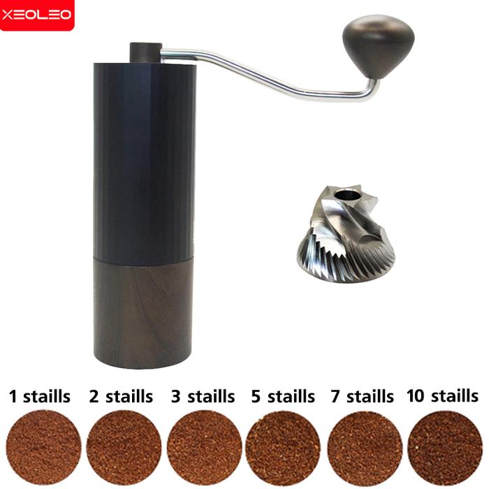 Penggiling Kopi Manual XEOLEO Penggiling Tangan Portabel Penggiling