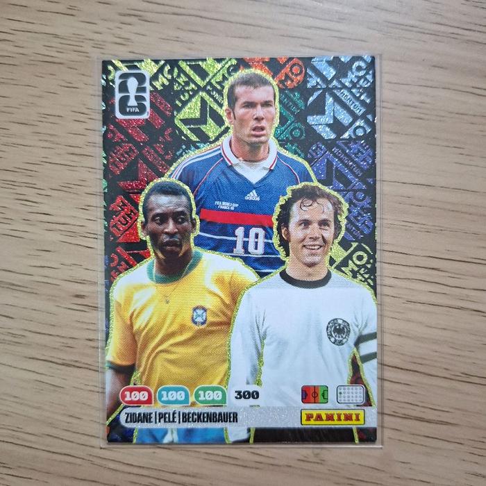 Momentum Zidane Pele Beckenbauer Panini World Cup Adrenalyn XL 2026